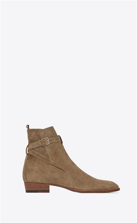 ysl jodphur boots|Saint Laurent Wyatt 30 Jodhpur Boots .